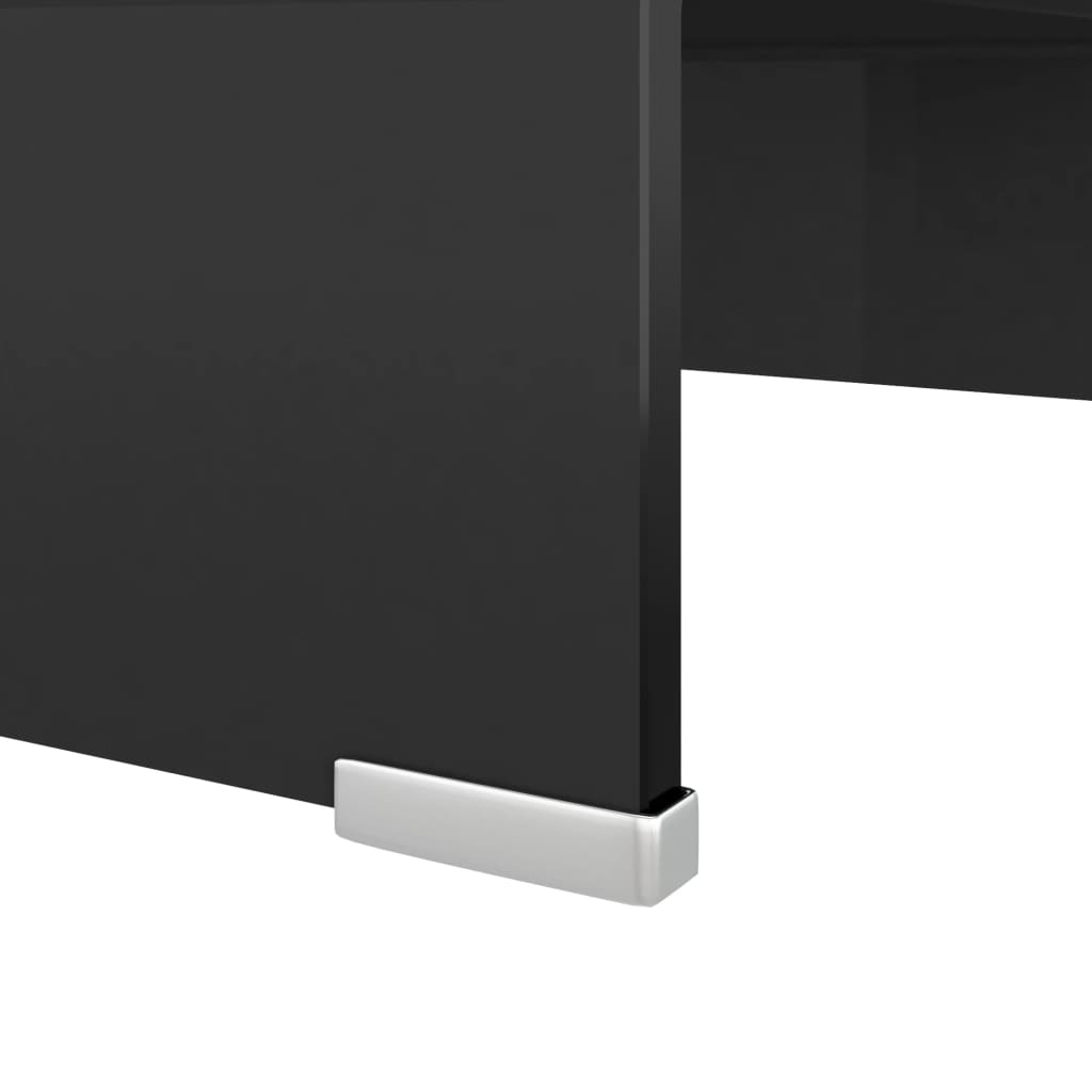 8718475530053_g_en_hd_3 vidaXL TV Stand/Monitor Riser Glass Black 40x25x11 cm - Image 6