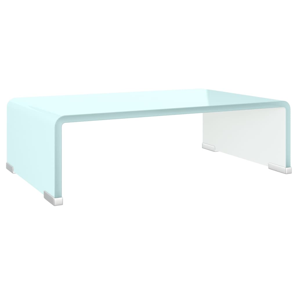 8718475530138_a_en_hd_1 vidaXL TV Stand/Monitor Riser Glass Green 40x25x11 cm - Image 2