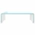 vidaXL TV Stand/Monitor Riser Glass Green 40x25x11 cm - Image 4