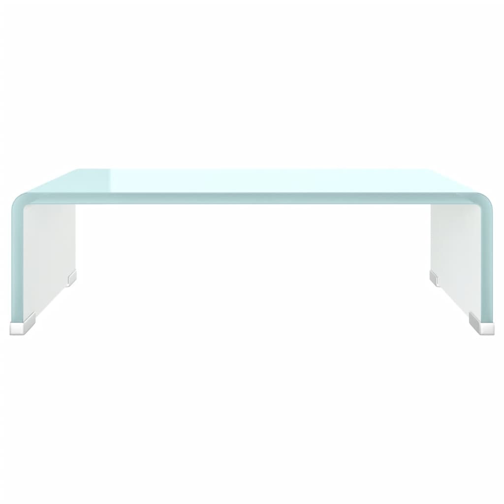 8718475530138_g_en_hd_1 vidaXL TV Stand/Monitor Riser Glass Green 40x25x11 cm - Image 4