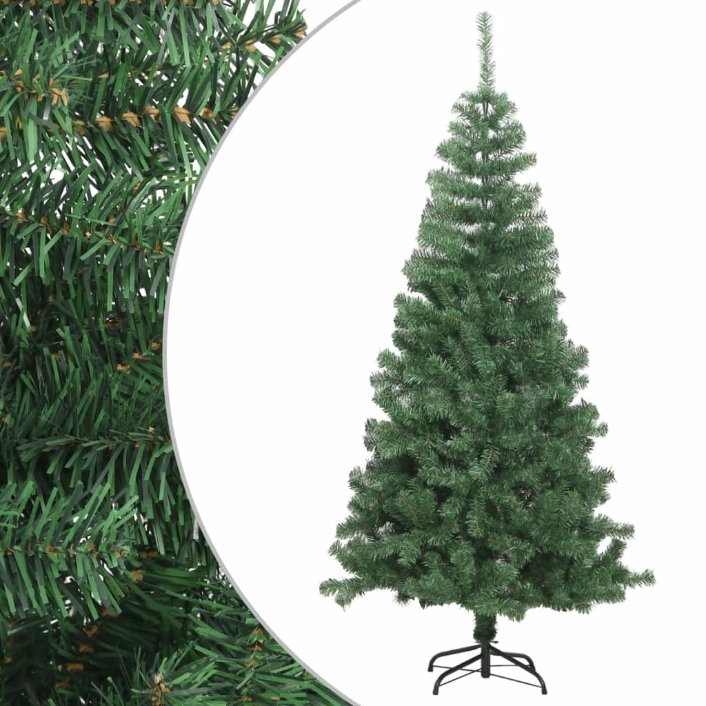 8718475530619_a_en_hd_1 vidaXL Artificial Christmas Tree L 240 cm Green - Image 1