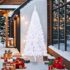 vidaXL Artificial Christmas Tree L 240 cm White - Image 2