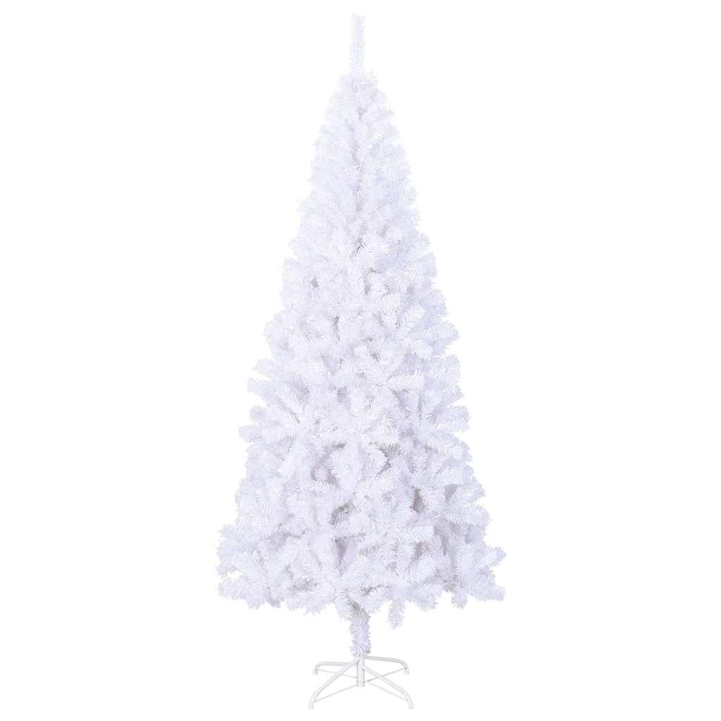 8718475530626_g_en_hd_2 vidaXL Artificial Christmas Tree L 240 cm White - Image 3