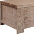 vidaXL TV Cabinet Solid Brushed Acacia Wood 140x38x40 cm - Image 8