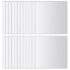 vidaXL 24 pcs Mirror Tiles Square Glass - Image 4