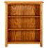 vidaXL 3-Tier Bookcase 70x22.5x82 cm Solid Oak Wood - Image 2