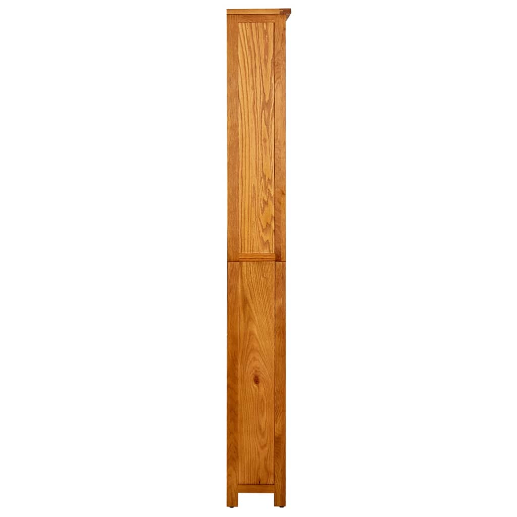 8718475533191_g_en_hd_2 vidaXL 6-Tier Bookcase 80x22.5x180 cm Solid Oak Wood - Image 4