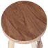 vidaXL Bar Stool Solid Teak Wood - Image 3