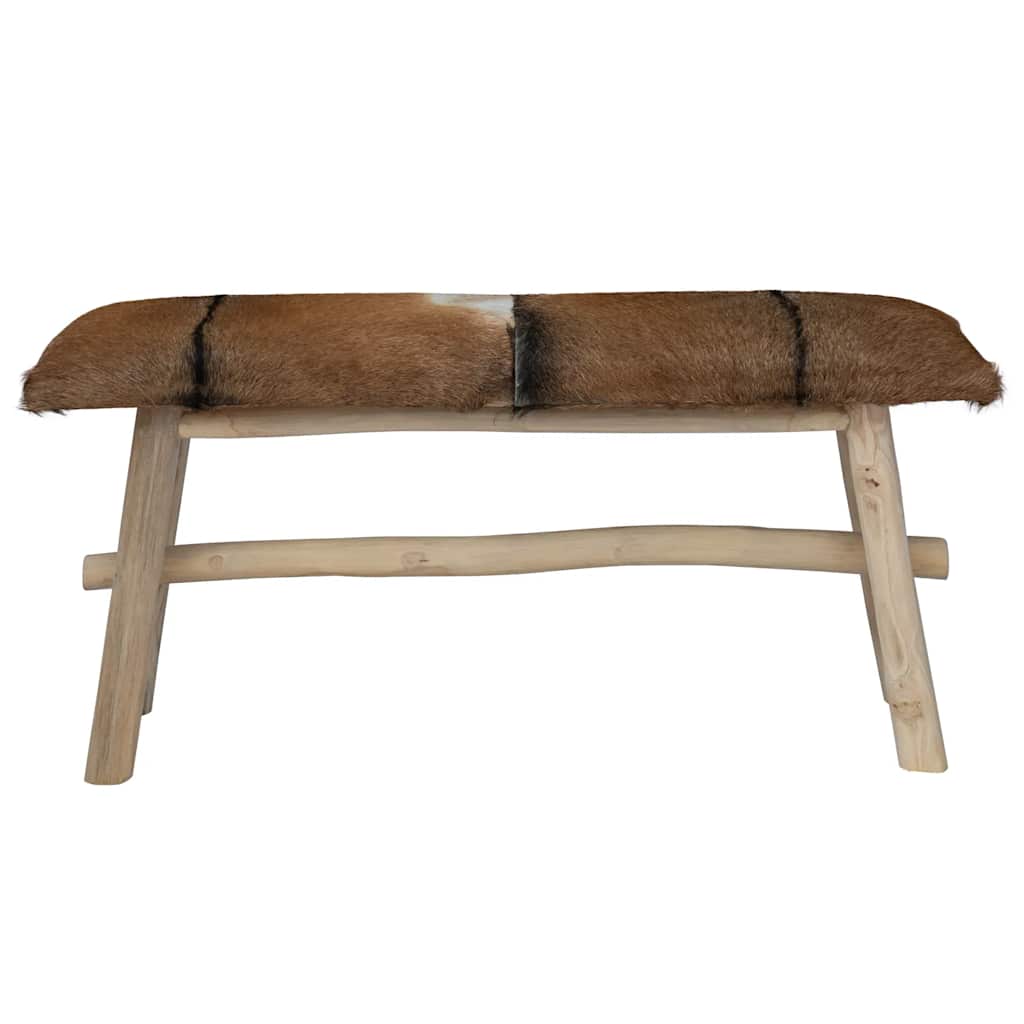 8718475533344_g_en_hd_1 vidaXL Bench Goatskin Leather Teak - Image 2