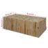 vidaXL Coffee Table Genuine Teak 90x50x30 cm - Image 7