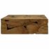 vidaXL Coffee Table 90x50x30 cm Genuine Teak Brown - Image 2
