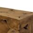 vidaXL Coffee Table 90x50x30 cm Genuine Teak Brown - Image 5