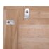 vidaXL Decorative Mirror Teak 90x60 cm Rectangular - Image 11