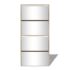 vidaXL Shoe Cabinet 4-Layer Mirror Oak 63x17x134 cm - Image 5