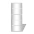 vidaXL Shoe Cabinet 5-Layer Mirror White 63x17x169.5 cm - Image 5