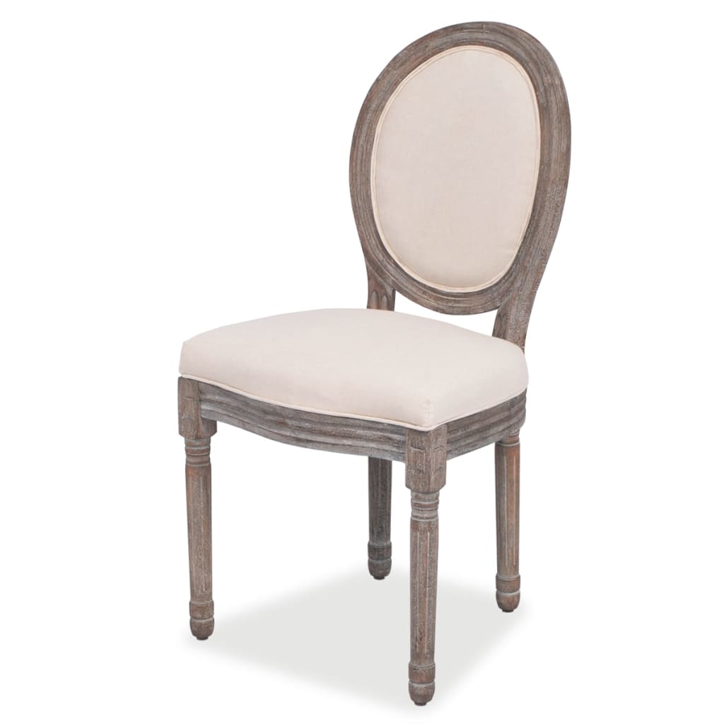 8718475554387_g_en_hd_1 vidaXL Dining Chairs 6 pcs Cream Fabric - Image 2