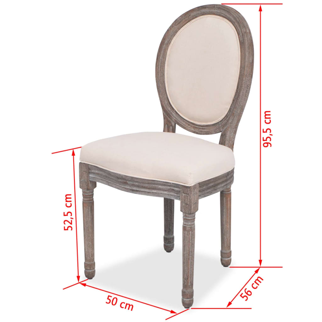 8718475554387_g_en_hd_6 vidaXL Dining Chairs 6 pcs Cream Fabric - Image 7
