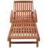 vidaXL Sun Loungers 2 pcs with Table Solid Acacia Wood - Image 2