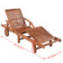 vidaXL Sun Loungers 2 pcs with Table Solid Acacia Wood - Image 10