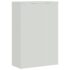 vidaXL Office Cabinet 90x40x140 cm Steel Grey - Image 7