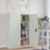 vidaXL Office Cabinet 90x40x140 cm Steel Grey