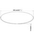 vidaXL Table Top Tempered Glass Round 400 mm - Image 4