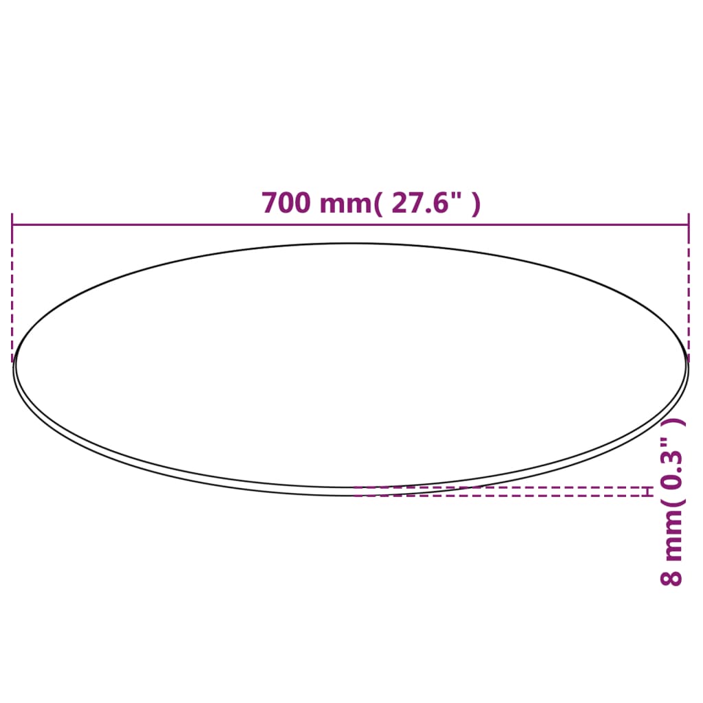 8718475556831_g_en_hd_3 vidaXL Table Top Tempered Glass Round 700 mm - Image 4