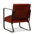 vidaXL Lounge Chair Brown Genuine Leather - Image 3