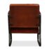 vidaXL Lounge Chair Brown Genuine Leather - Image 4