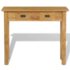 vidaXL Console Table Solid Teak 90x30x80 cm - Image 2
