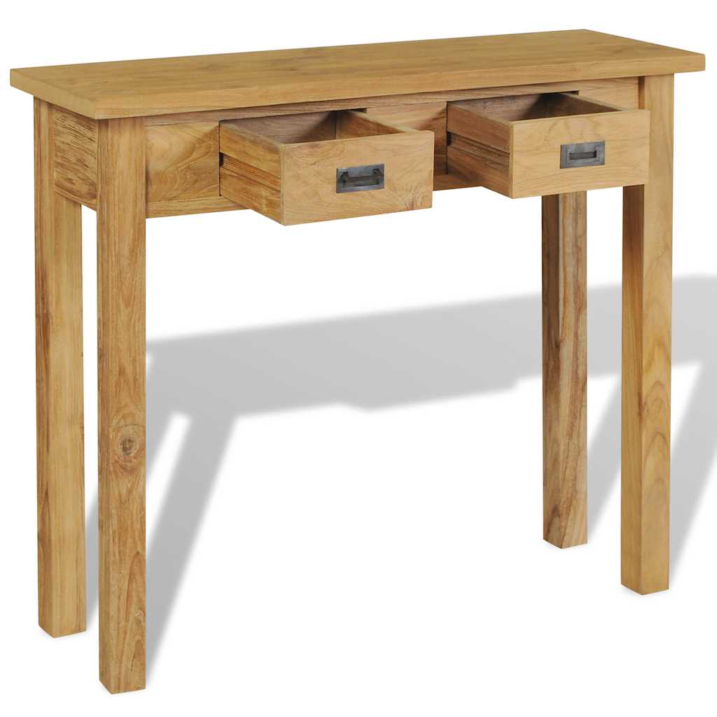 8718475558606_g_en_hd_2 vidaXL Console Table Solid Teak 90x30x80 cm - Image 4
