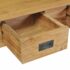 vidaXL Console Table Solid Teak 90x30x80 cm - Image 5