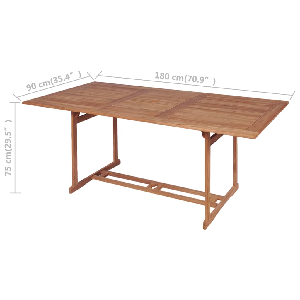 8718475559085_g_en_hd_6 vidaXL Garden Table 180x90x75 cm Solid Teak Wood - Image 7
