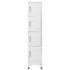 vidaXL Locker Cabinet with 4 Compartments 38x45x180 cm - Image 2