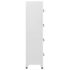 vidaXL Locker Cabinet with 4 Compartments 38x45x180 cm - Image 5