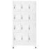 vidaXL Locker Cabinet with 12 Compartments 90x45x180 cm - Image 2