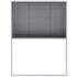 vidaXL Plisse Insect Screen for Windows Aluminium 60x80 cm - Image 2