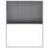 vidaXL Plisse Insect Screen for Windows Aluminium 80x100 cm - Image 2