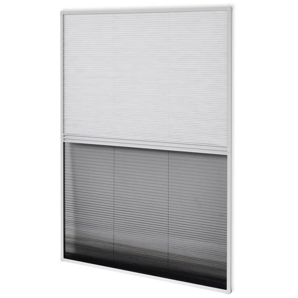 8718475561798_a_en_hd_1 vidaXL Plisse Insect Screen for Windows Aluminium 60x80 cm with Shade - Image 2