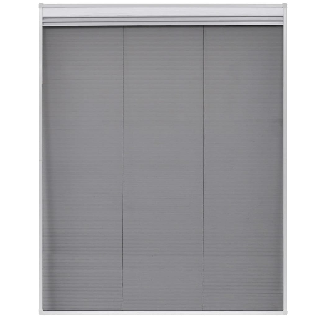 8718475561804_g_en_hd_2 vidaXL Plisse Insect Screen for Windows Aluminium 80x100 cm with Shade - Image 4