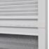 vidaXL Plisse Insect Screen for Windows Aluminium 80x120 cm with Shade - Image 6