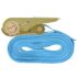 vidaXL Ratchet Tie Down Straps 10 pcs 0.8 Tonnes 4mx25mm Blue - Image 4
