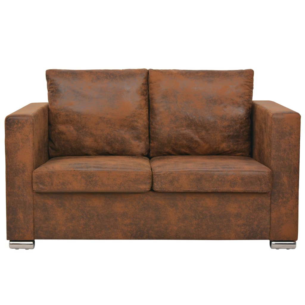 8718475564553_g_en_hd_1 vidaXL 2-Seater Sofa 137x73x82 cm Artificial Suede Leather - Image 2