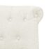 vidaXL Loveseat Fabric 94x67x76 cm White - Image 4
