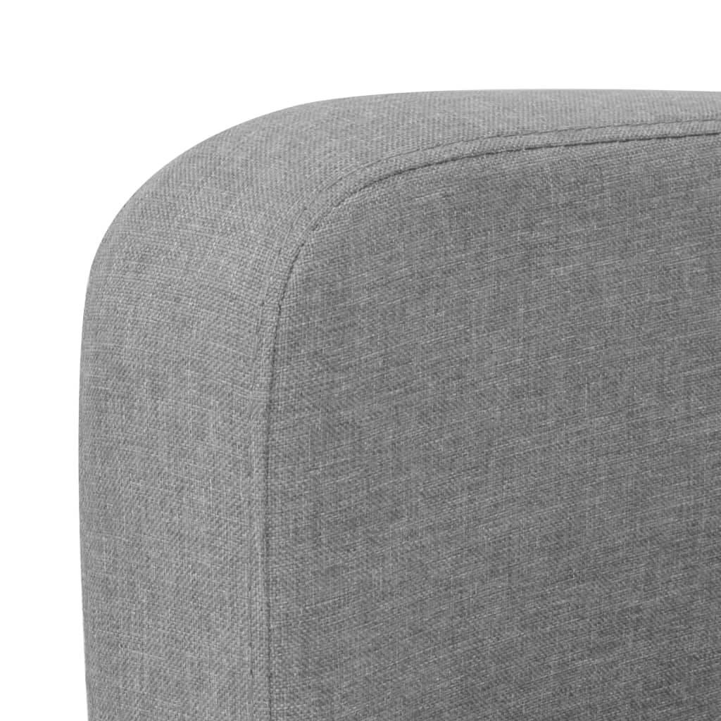 8718475564614_g_en_hd_2 vidaXL 2-Seater Sofa 135x65x76 cm Light Grey - Image 3