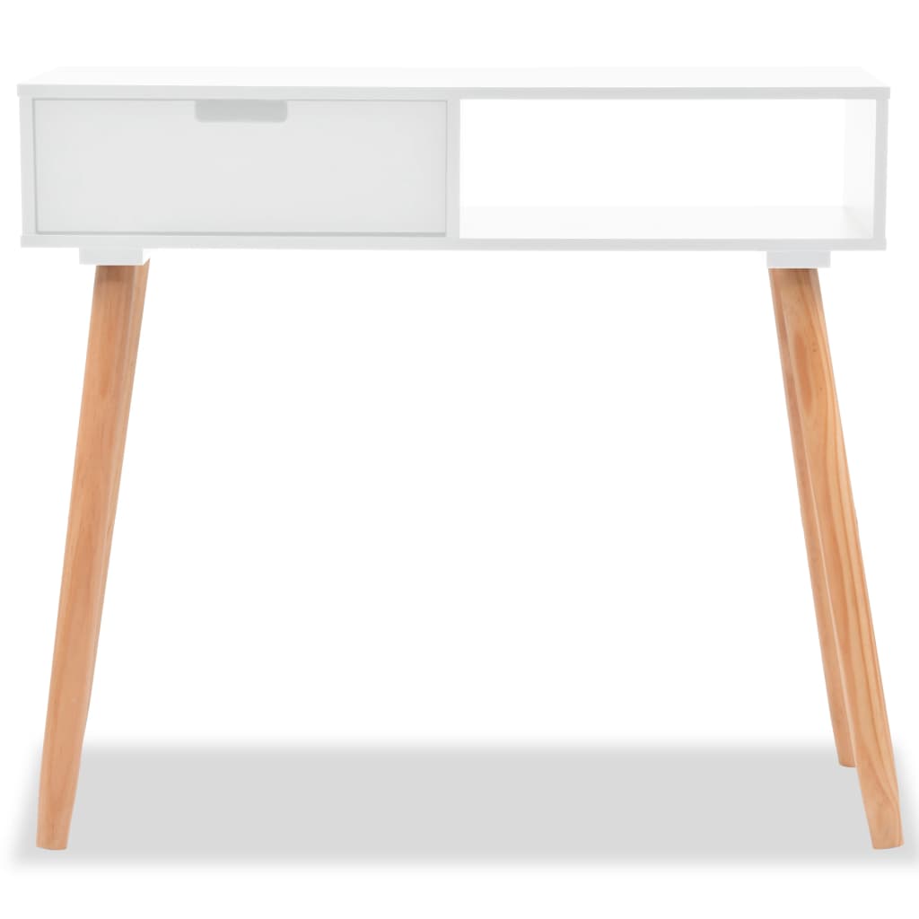 8718475565086_g_en_hd_2 vidaXL Console Table Solid Pinewood 80x30x72 cm White - Image 4