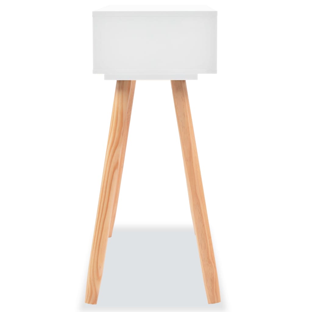8718475565086_g_en_hd_3 vidaXL Console Table Solid Pinewood 80x30x72 cm White - Image 5