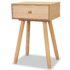 vidaXL Bedside Tables 2 pcs Solid Pinewood 40x30x61 cm Brown - Image 3