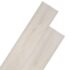 vidaXL Non Self-adhesive PVC Flooring Planks 5.26 m² 2 mm Oak Classic White