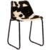vidaXL Dining Chairs 2 pcs Genuine Goat Leather - Image 6